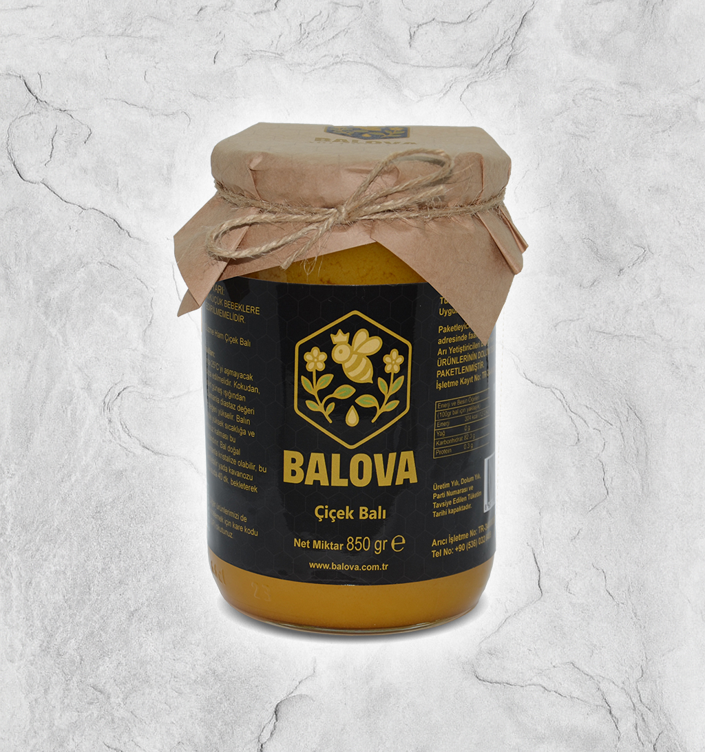 Balova Kristalize Çiçek Balı 850 Gr