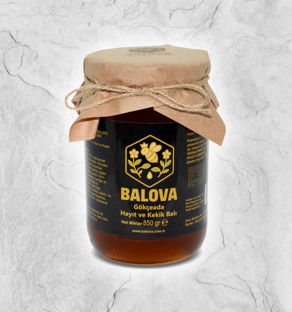 Gökçeada Hayıt & Kekik Balı 850 Gr