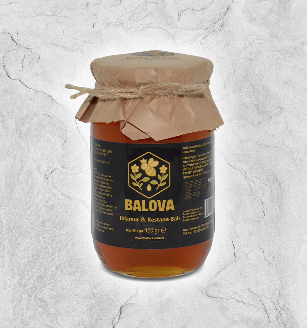 Beykoz Akbaba Ihlamur & Kestane Balı 450 Gr